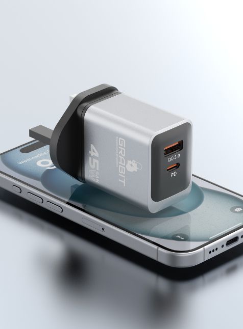 GRABIT-mobile-accessories-high-quality-phone-chargers-stereo-headsets-mono-headsets-PVC-cables-nylon-braided-cables-travel-chargers-designed-for-durability-fast-charging-superior-performance